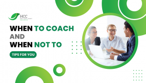 When To Coach And When Not To Coach